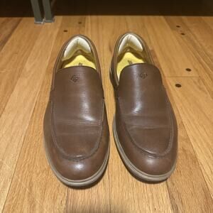 Amberjack The Loafer Size 10 M Men’s Dress Shoe Honey Brown Tan